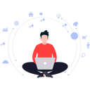 پیش‌نمایش فایل boy-working-on-the-laptop-7487611 از پک وبسایت