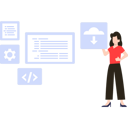 پیش‌نمایش فایل girl-looking-at-software-coding-7487482 از پک وبسایت