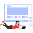 پیش‌نمایش فایل girl-working-on-the-laptop-7487616 از پک وبسایت