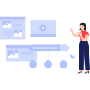 پیش‌نمایش فایل girl-working-on-the-website-7487407 از پک وبسایت