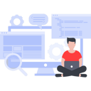 پیش‌نمایش فایل guy-working-on-website-coding-7487406 از پک وبسایت