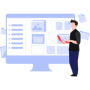 پیش‌نمایش فایل man-standing-while-holding-laptop-7487401 از پک وبسایت