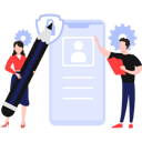 پیش‌نمایش فایل team-working-on-profile-settings-7487396 از پک وبسایت