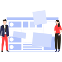 پیش‌نمایش فایل team-working-on-web-page-7487612 از پک وبسایت