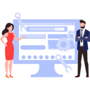 پیش‌نمایش فایل team-working-on-website-7487410 از پک وبسایت