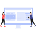 پیش‌نمایش فایل team-working-on-website-7487679 از پک وبسایت