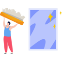 پیش‌نمایش فایل boy-holding-cleaning-brush-7496326 از پک تمیزکاری پنجره