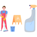 پیش‌نمایش فایل boy-sweeping-on-wet-floor-7496340 از پک تمیزکاری پنجره