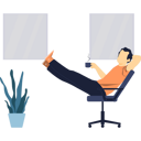 پیش‌نمایش فایل boy-relaxing-on-chair-with-cup-of-coffee-7496098 از پک فعالیت‌های آخر هفته
