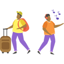 پیش‌نمایش فایل friends-going-weekend-trip-7496096 از پک فعالیت‌های آخر هفته