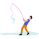 پیش‌نمایش فایل boy-has-caught-a-fish-7603586 از پک ماهیگیری