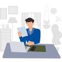 پیش‌نمایش فایل boy-is-looking-at-the-worksheet-7542172 از پک کار از خانه