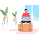 پیش‌نمایش فایل boy-is-working-from-home-7542256 از پک کار از خانه