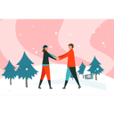 پیش‌نمایش فایل boy-and-girl-holding-hands-while-skating-7502263 از پک زمستان