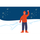پیش‌نمایش فایل boy-holding-snowball-7502279 از پک زمستان