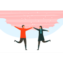 پیش‌نمایش فایل couple-dancing-while-skating-7502264 از پک زمستان