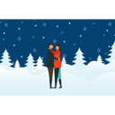پیش‌نمایش فایل couple-enjoying-ice-skating-7502286 از پک زمستان