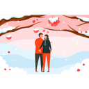 پیش‌نمایش فایل couple-standing-on-icy-spot-7502258 از پک زمستان