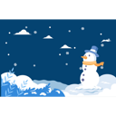 پیش‌نمایش فایل snowman-7502291 از پک زمستان