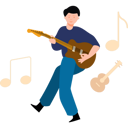 پیش‌نمایش فایل boy-is-learning-the-guitar-7593764 از پک هنرهای زیبا