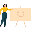 پیش‌نمایش فایل girl-is-pointing-at-the-board-7593741 از پک هنرهای زیبا
