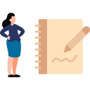 پیش‌نمایش فایل girl-writing-notebook-7593755 از پک هنرهای زیبا