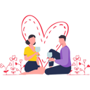 پیش‌نمایش فایل boy-and-girl-drinking-juice-7623295 از پک روز ولنتاین