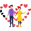 پیش‌نمایش فایل boy-and-girl-holding-balloons-7623247 از پک روز ولنتاین