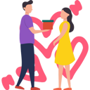 پیش‌نمایش فایل boy-giving-gift-to-girl-on-valentines-day-7623323 از پک روز ولنتاین