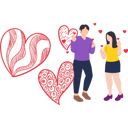 پیش‌نمایش فایل couple-celebrating-valentines-day-7623269 از پک روز ولنتاین