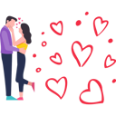 پیش‌نمایش فایل couple-hugging-7623300 از پک روز ولنتاین