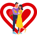 پیش‌نمایش فایل couple-hugging-on-valentine-day-7623256 از پک روز ولنتاین