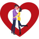 پیش‌نمایش فایل couple-kissing-7623305 از پک روز ولنتاین