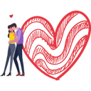 پیش‌نمایش فایل couple-standing-in-romantic-pose-7623282 از پک روز ولنتاین