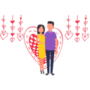 پیش‌نمایش فایل couple-standing-together-on-valentine-day-7623309 از پک روز ولنتاین