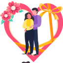 پیش‌نمایش فایل couple-standing-together-on-valentine-day-7623311 از پک روز ولنتاین
