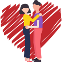 پیش‌نمایش فایل couple-stands-in-romantic-pose-7623303 از پک روز ولنتاین