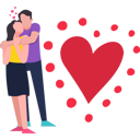 پیش‌نمایش فایل girl-kissing-boy-7623276 از پک روز ولنتاین