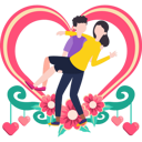 پیش‌نمایش فایل man-carrying-woman-in-arms-7623313 از پک روز ولنتاین
