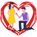 پیش‌نمایش فایل man-proposed-to-girl-on-valentines-day-7623251 از پک روز ولنتاین