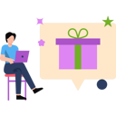 پیش‌نمایش فایل boy-doing-online-gift-shopping-7656990 از پک هدیه