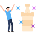 پیش‌نمایش فایل boy-getting-wine-bottle-gift-7656986 از پک هدیه