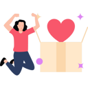 پیش‌نمایش فایل girl-feeling-happy-after-receiving-love-gift-7656975 از پک هدیه
