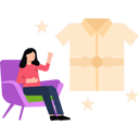 پیش‌نمایش فایل girl-is-looking-at-shirt-gift-7656999 از پک هدیه