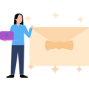 پیش‌نمایش فایل girl-sending-letter-7657002 از پک هدیه