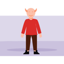 پیش‌نمایش فایل boy-standing-in-halloween-costume-7658874 از پک لباس هالووین