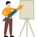 پیش‌نمایش فایل boy-drawing-on-board-7658943 از پک سرگرمی و علاقه‌مندی