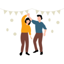 پیش‌نمایش فایل couple-dancing-7658932 از پک سرگرمی و علاقه‌مندی