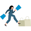 پیش‌نمایش فایل girl-holding-shopping-bag-7658950 از پک سرگرمی و علاقه‌مندی