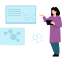 پیش‌نمایش فایل female-doctor-pointing-to-chemistry-board-7718230 از پک آزمایشگاه